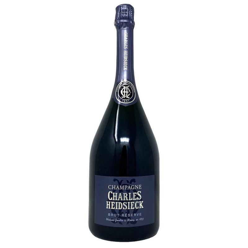 A bottle of Charles Heidsieck NV Champagne Brut Reserve